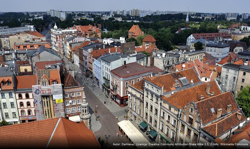 Ulica Chełmińska w Toruniu