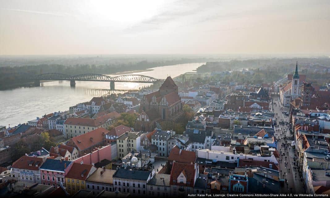 Ostrzeżenie o opadach marznących w Toruniu